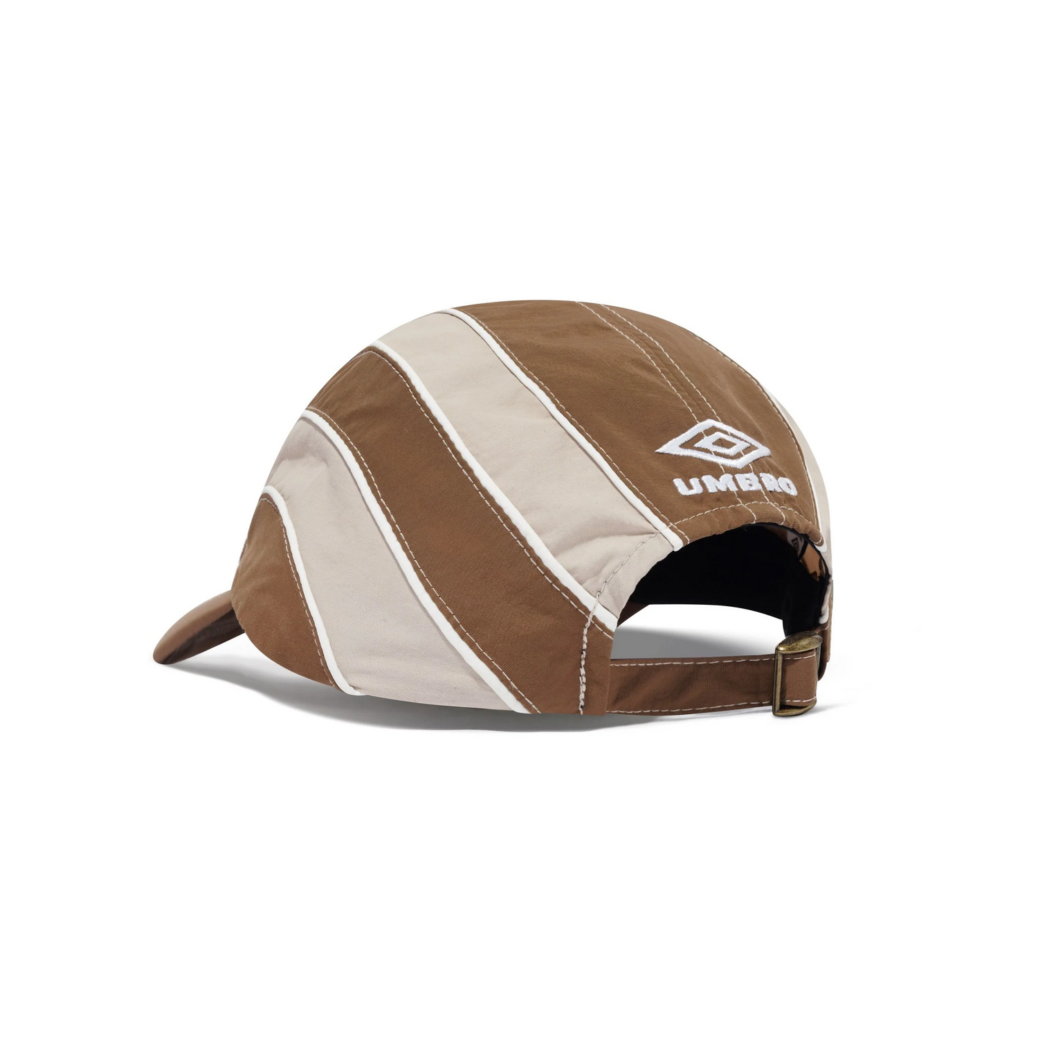 Diamond 6 Panel Cap, Chocolate / Tan