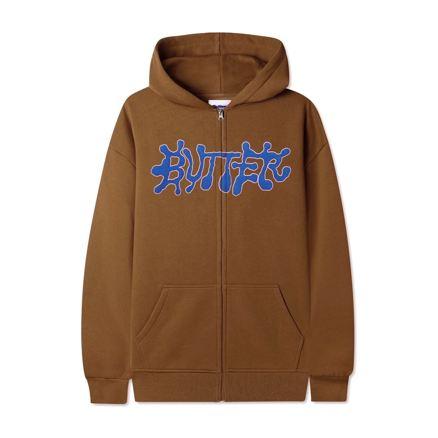 Ink Zip-Thru Hood, Cognac