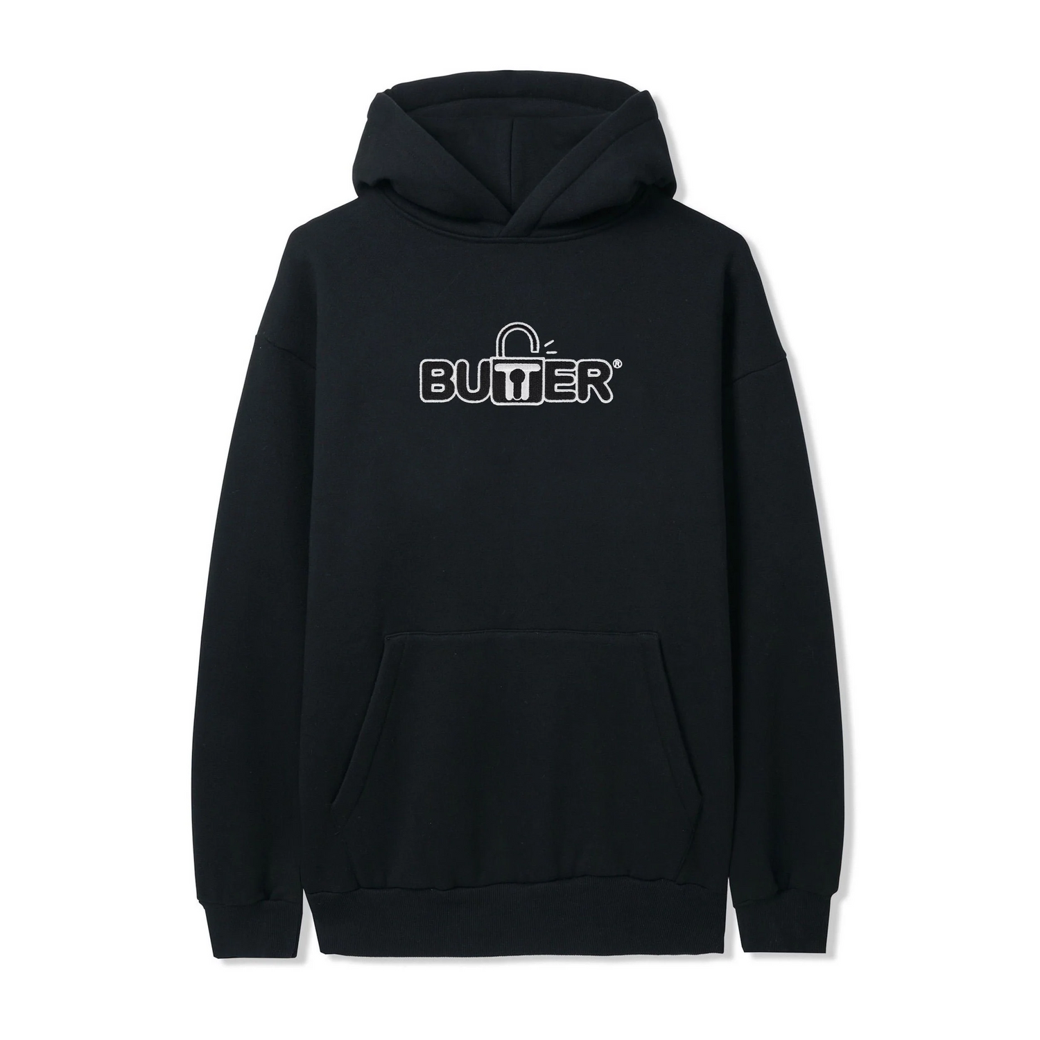 Lock Pullover Hood, Black