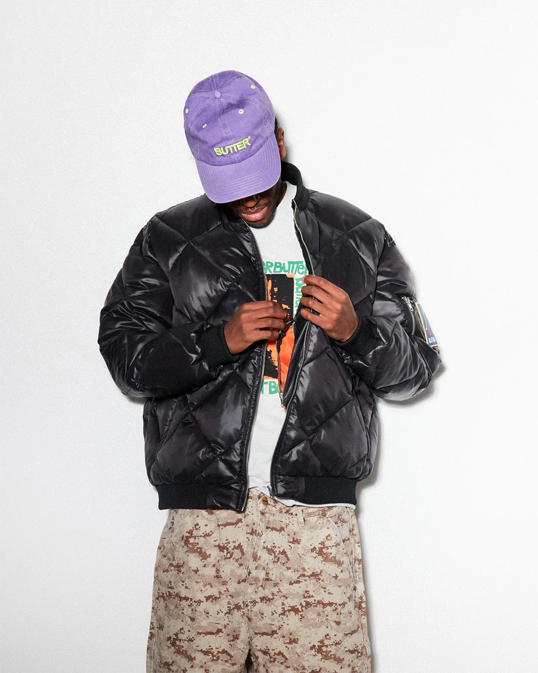 Puffer jacket temperature sales