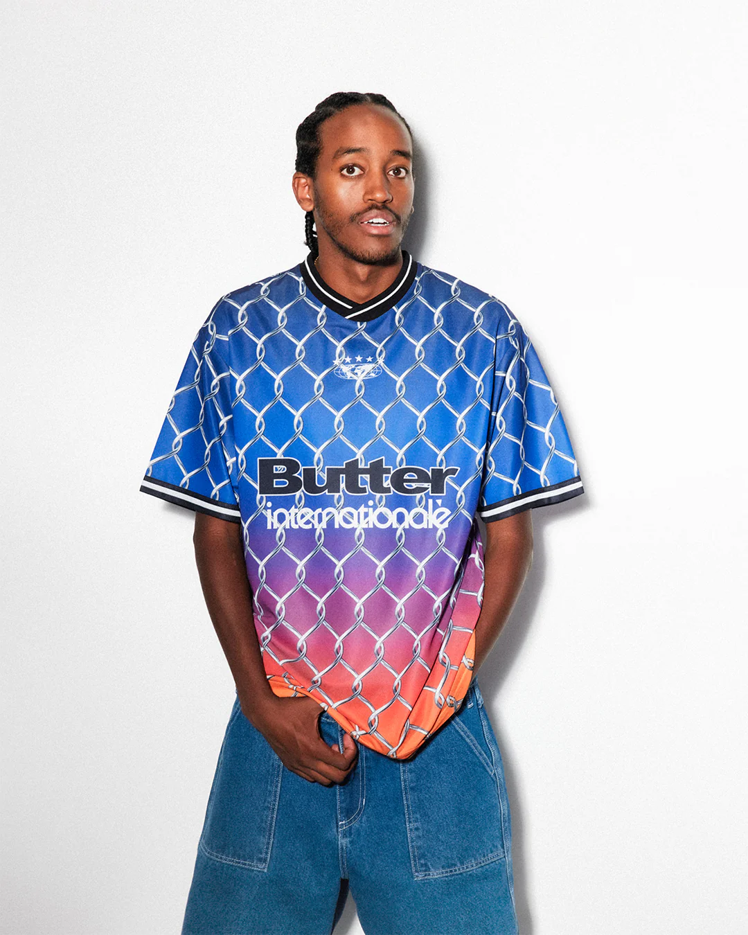Cage Jersey, Sunset – Butter Goods Cage Jersey, Sunset – Butter Goods