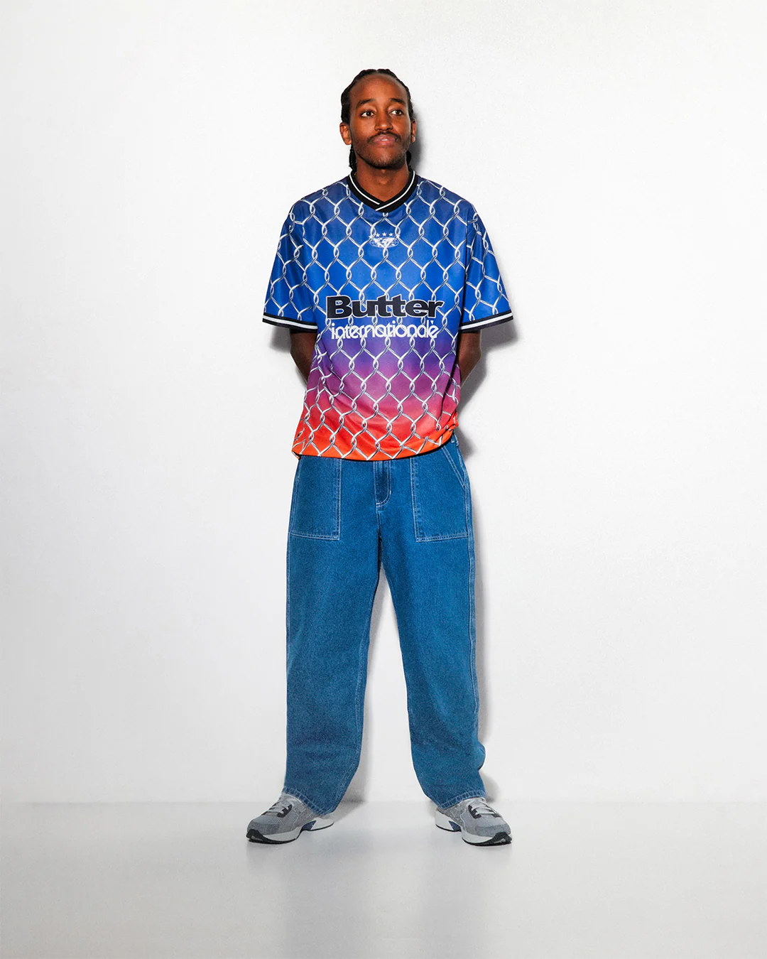 Cage Jersey, Sunset – Butter Goods Cage Jersey, Sunset – Butter Goods