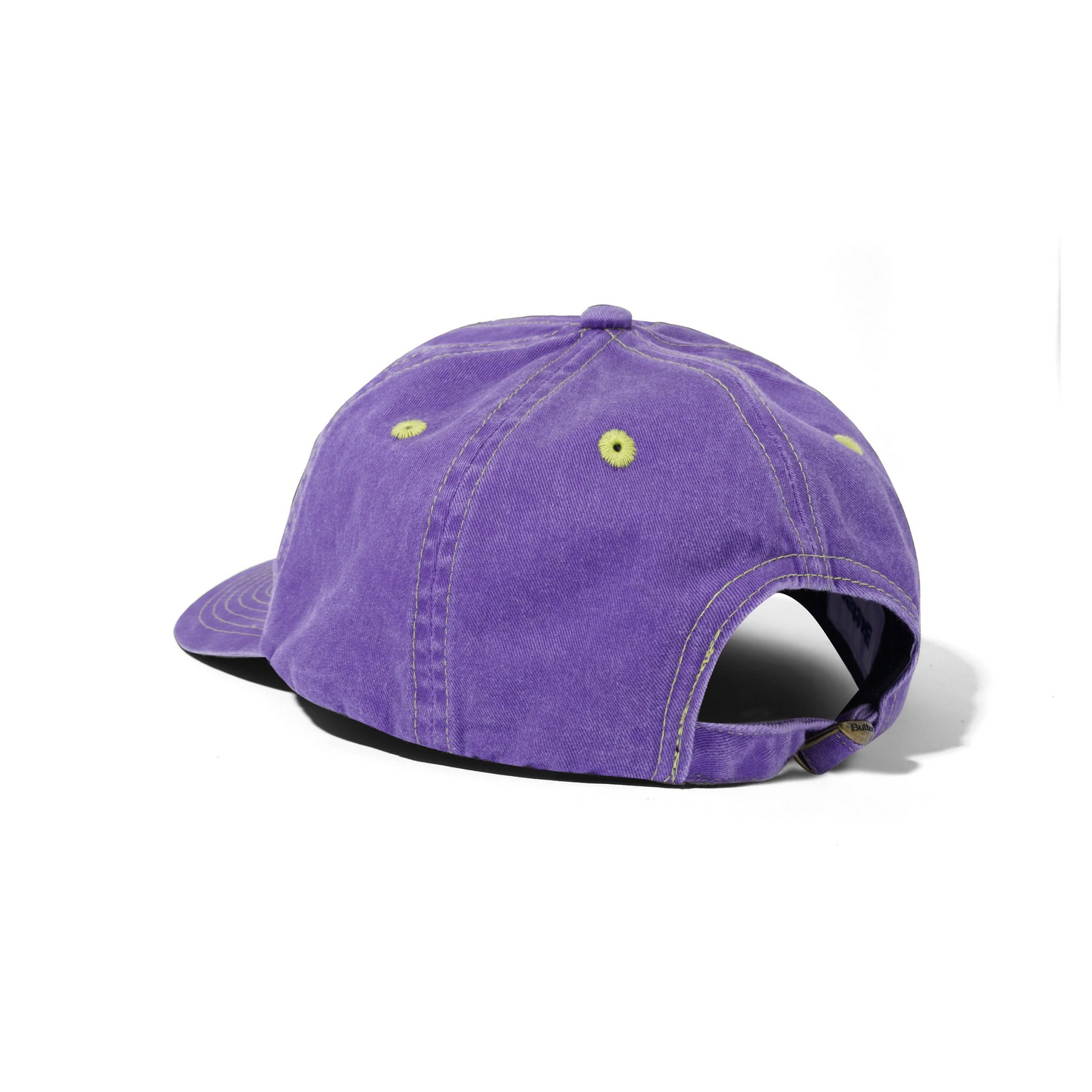 Rounded Logo 6 Panel Cap, Purple