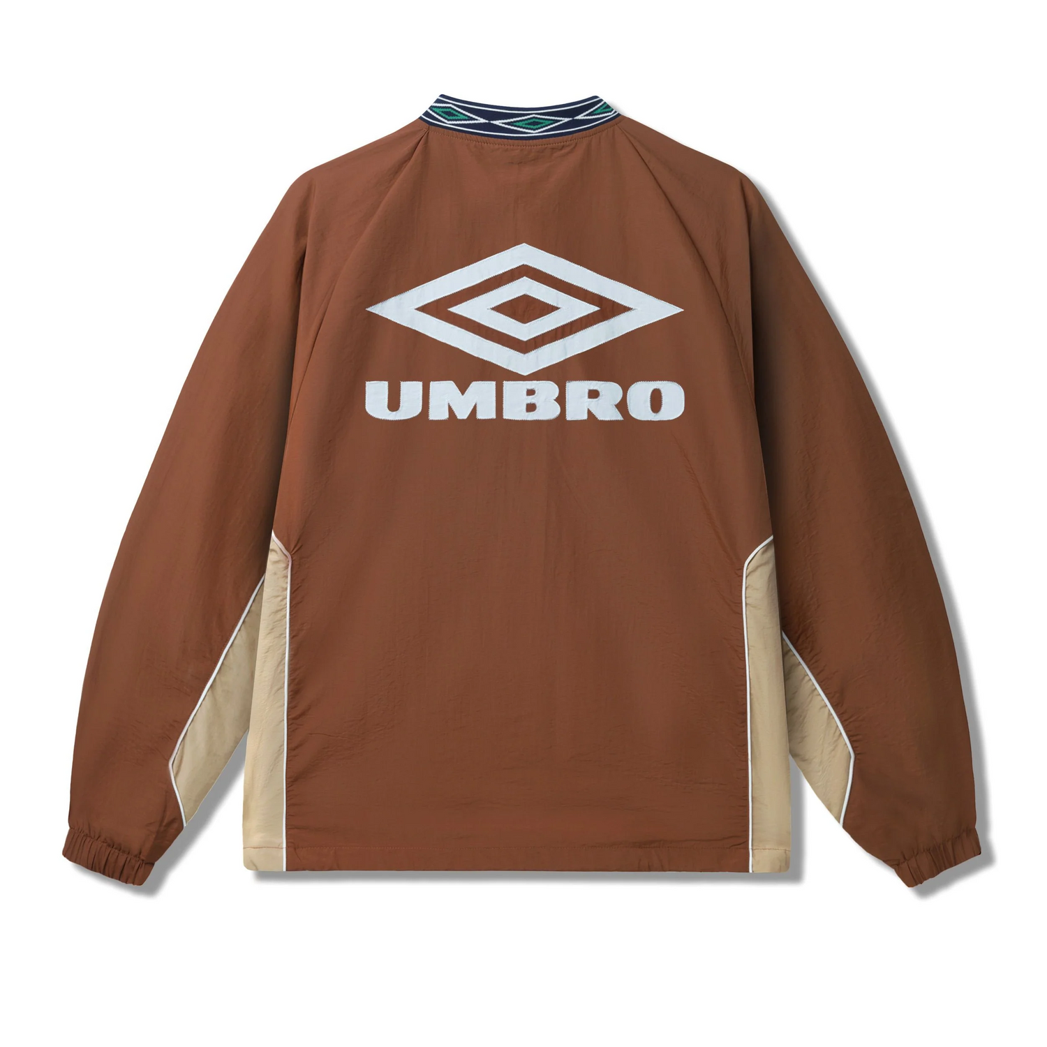 BUTTER GOODS×UMBRO Training Pullover Training Pullover, Chocolate / Tan – Butter Goods
