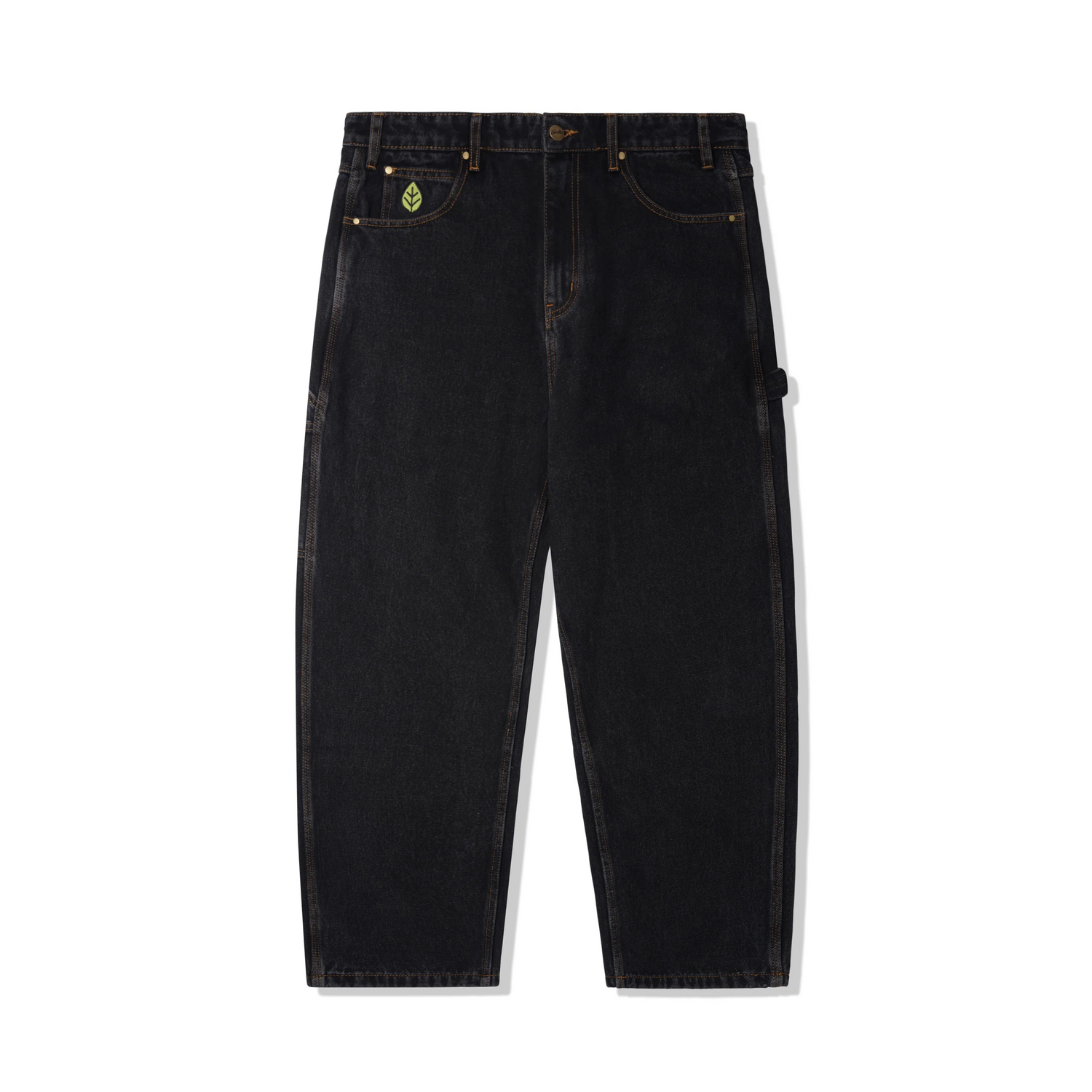 Weathergear Denim Jeans Washed Black Butter Goods weathergear-denim-jeans-washed-black-butter-goods