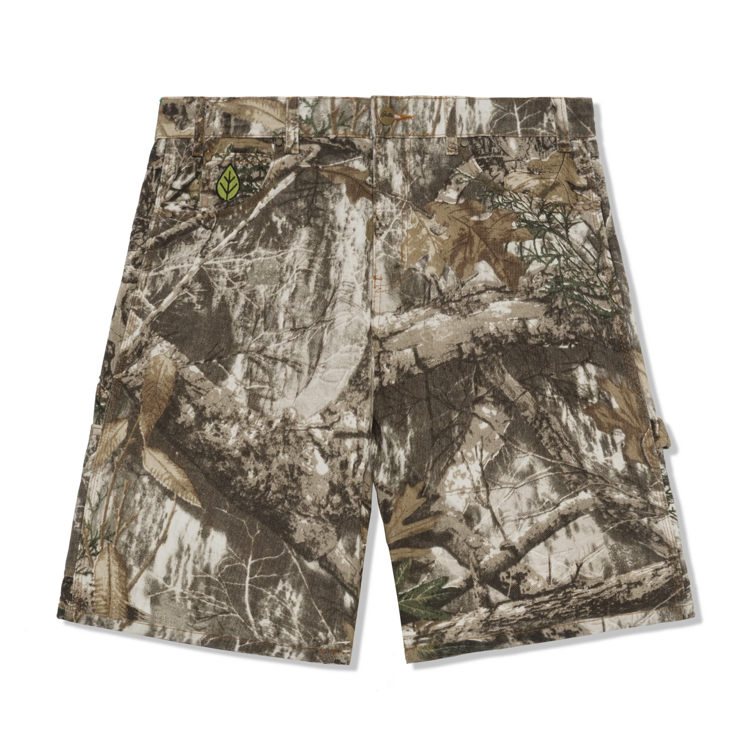 Weathergear Heavy Weight Denim Shorts, Forest Camo