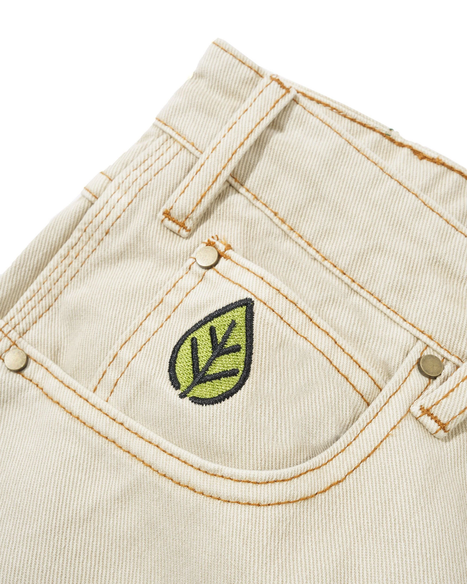 Weathergear Heavy Weight Denim Shorts, Washed Khaki