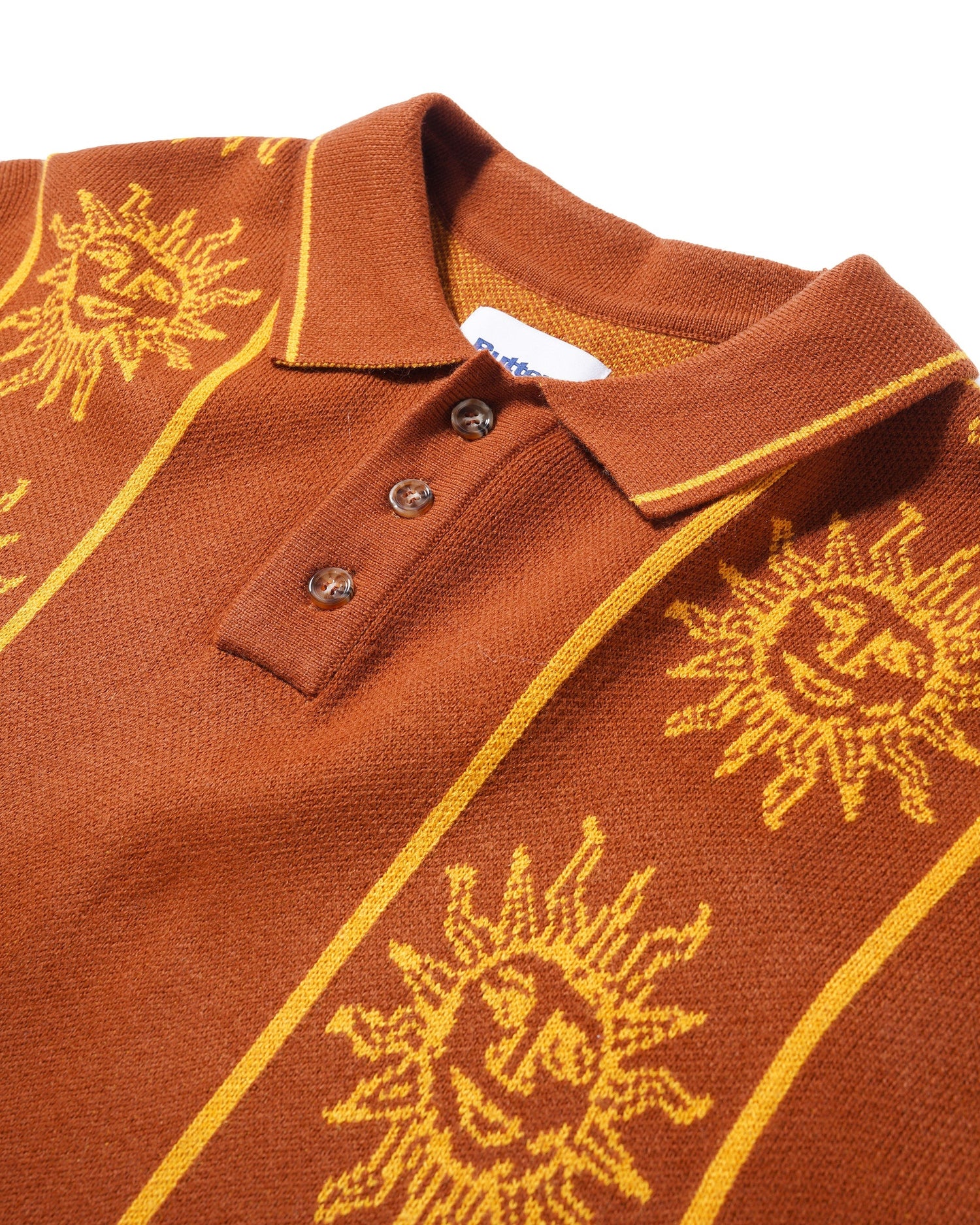 Solar Knit S/S Shirt, Brown