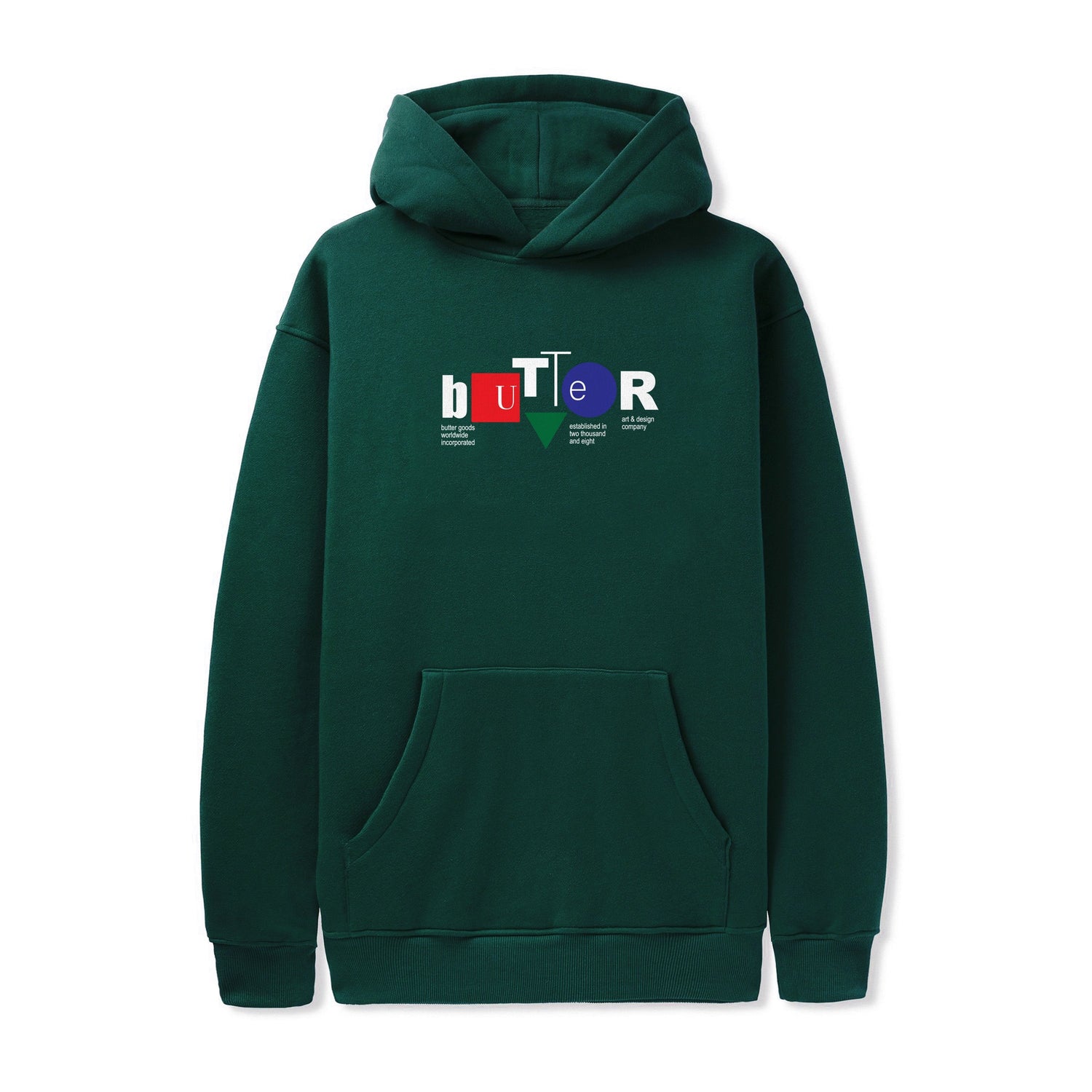 Design Co Pullover Hood, Forest Green