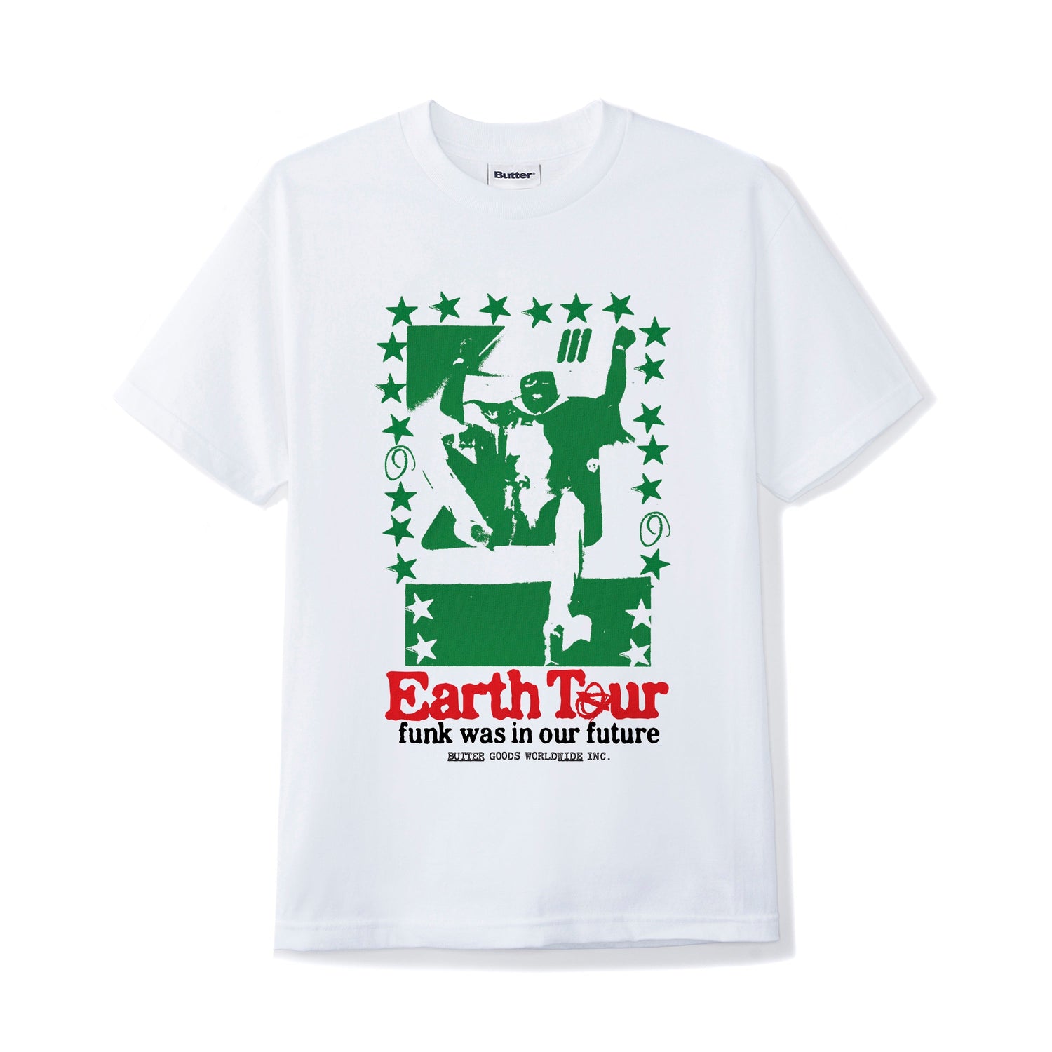 Earth Tour Tee, White