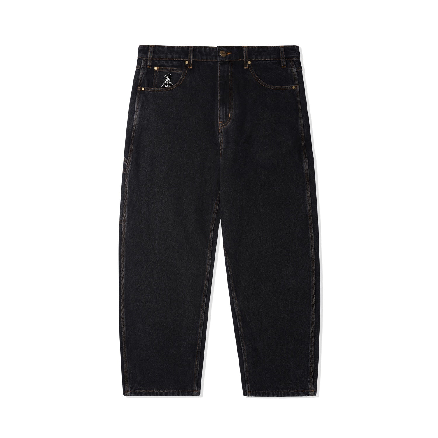 Hound Denim Jeans, Washed Black