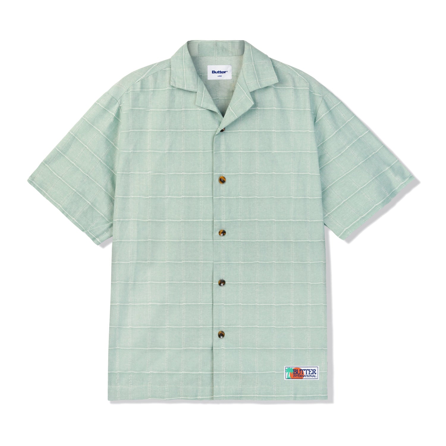 Pacific S/S Shirt, Pale Green
