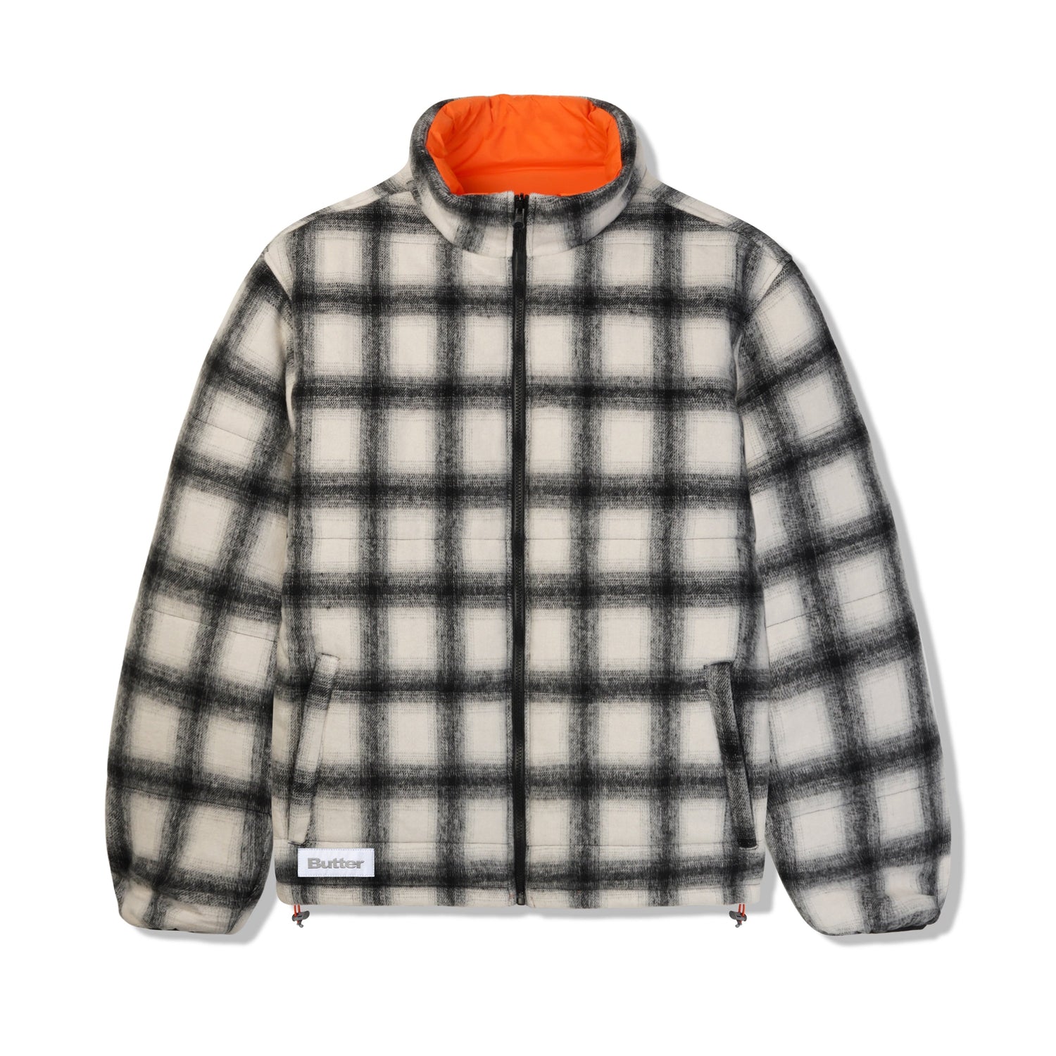 FTC REVERSIBLE PLAID PUFFY JACKET - その他