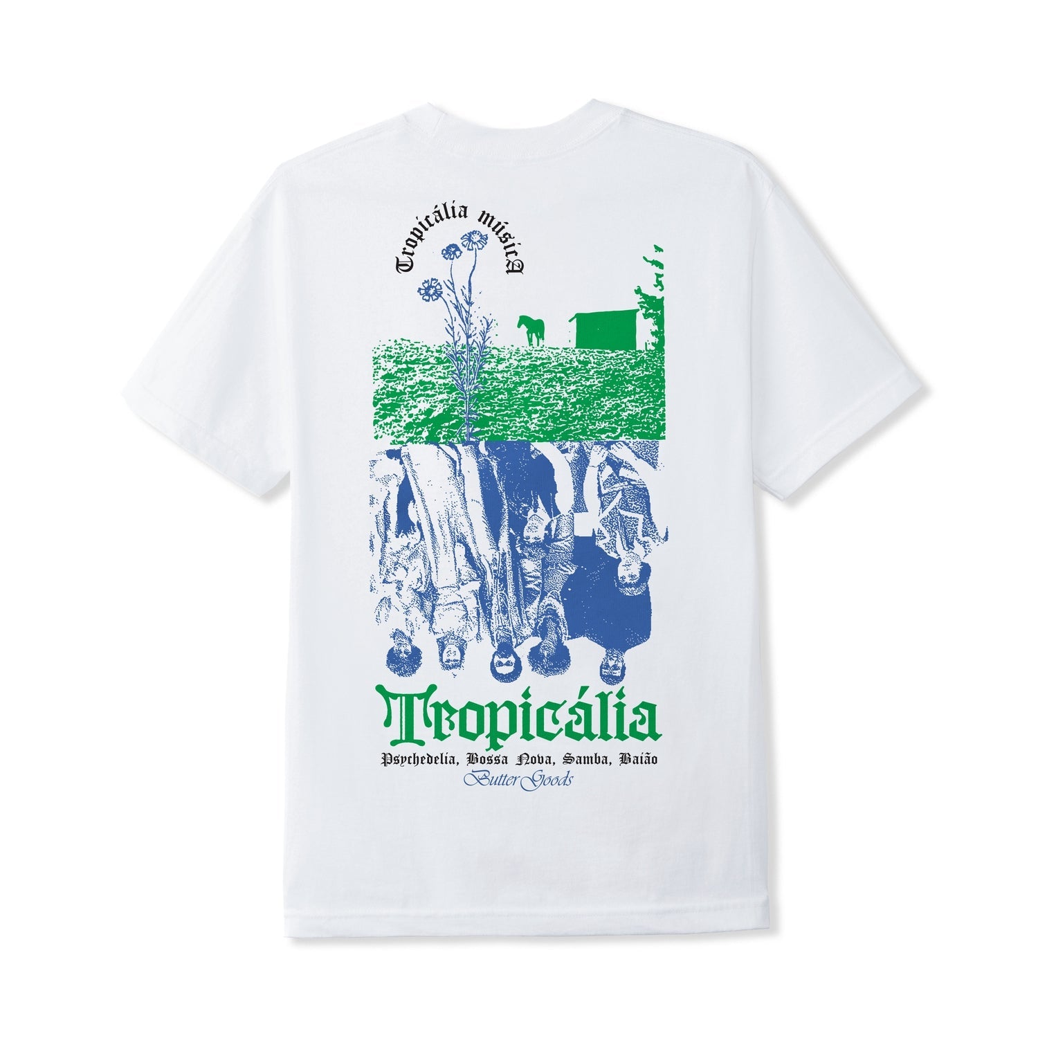 Tropicalia Tee, White